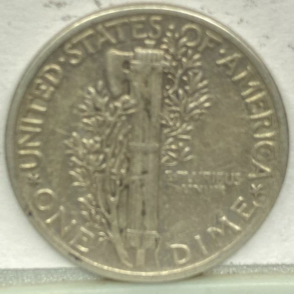 1944 Mercury Dime No Mint!! - Picture 2 of 2